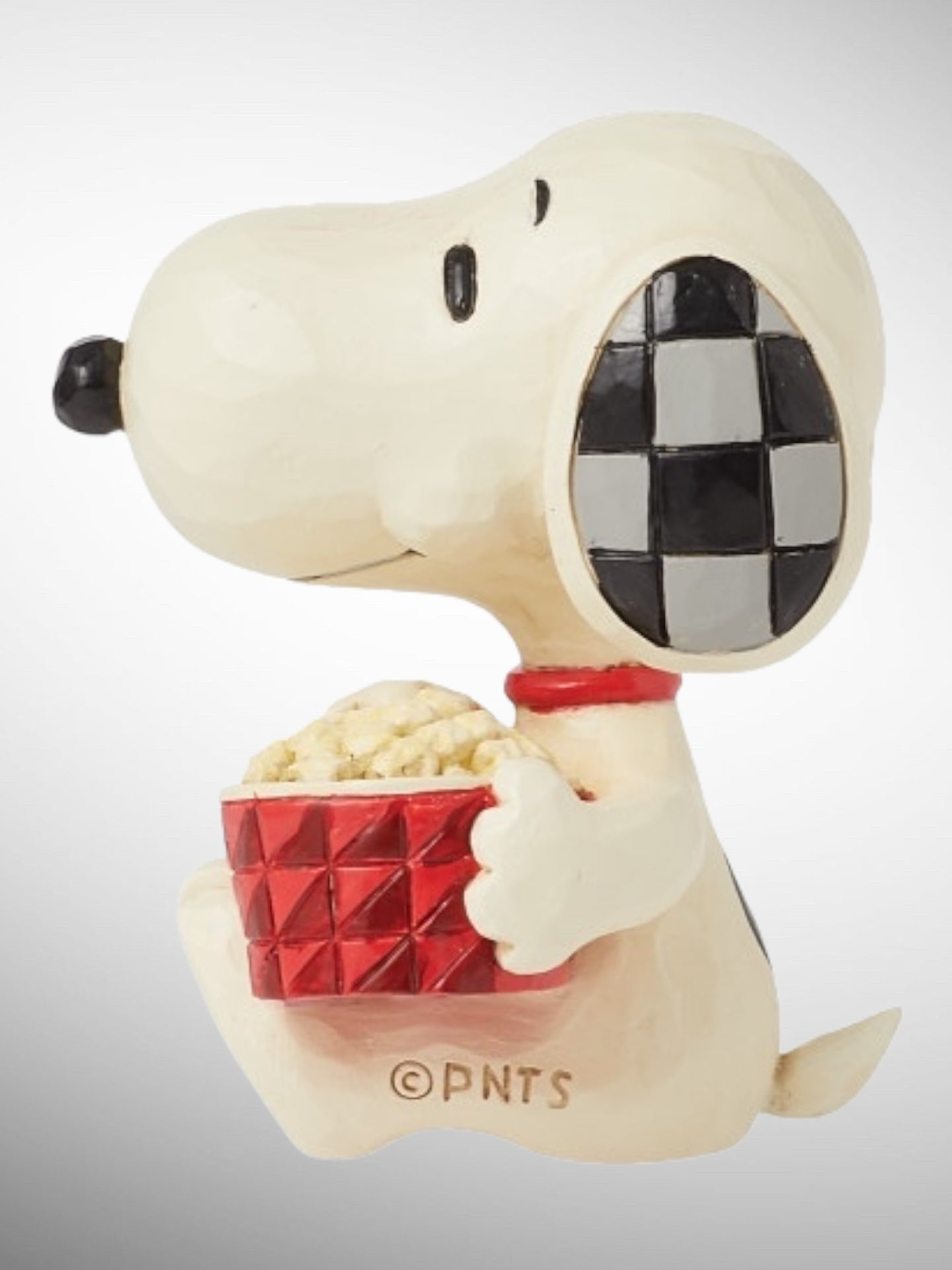 Jim Shore Peanuts - Snoopy Popcorn Mini Figurine